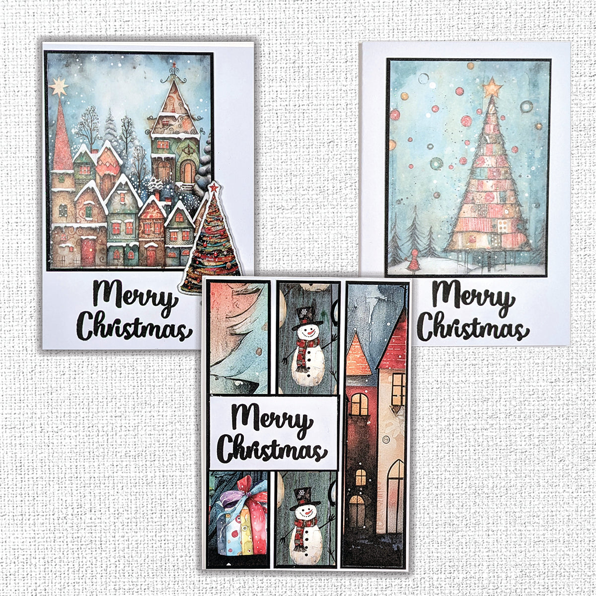 Merry and Bright Basics 12x12 Paper Collection 35677
