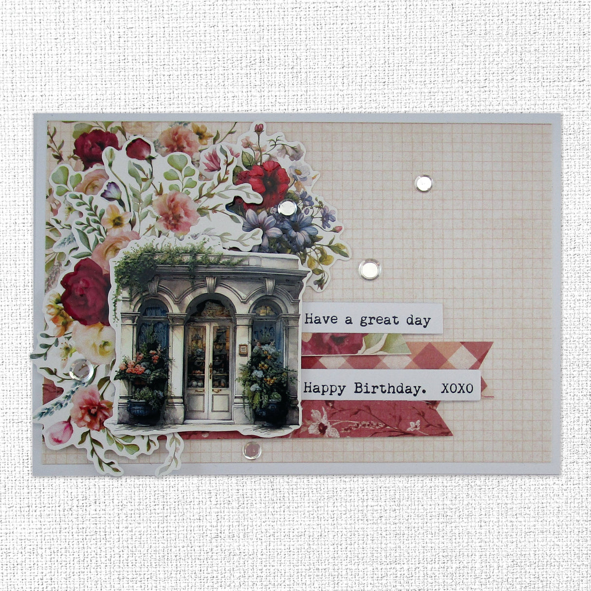 Vintage Rose Tags & Tickets Embossed Die Cuts 33648 - Paper Rose Studio