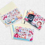 Coffee in Paris Cut Aparts Paper Pack 32301 - Paper Rose Studio