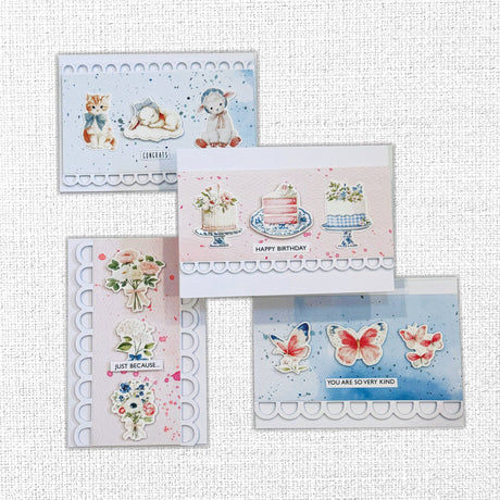 Primrose Garden 6 x 8" Embossed Die Cuts 36061 - Paper Rose Studio