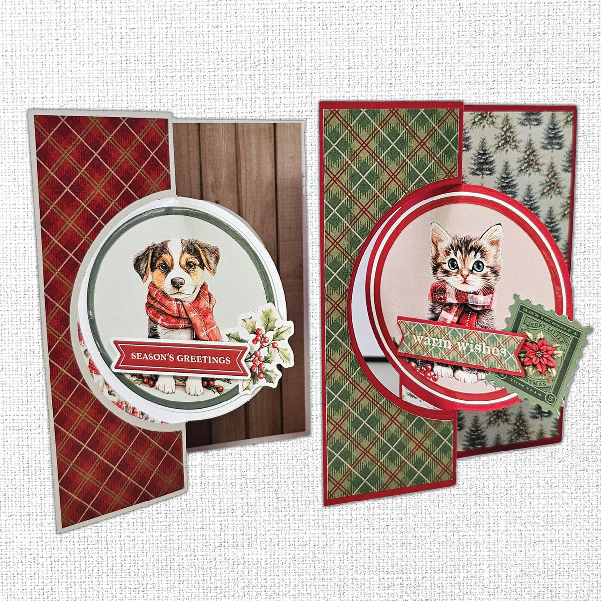 Christmas Tree Farm 6x8" Quick Cards Die Cuts 35247 - Paper Rose Studio