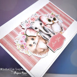 Sweet Valentine 6x8" Quick Cards Die Cuts 33729 - Paper Rose Studio