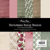 Christmas Holly Basics 6x6 Paper Collection 35139 - Paper Rose Studio