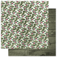 Christmas Holly Basics E 12x12 Paper (12pc Bulk Pack) 35157 - Paper Rose Studio