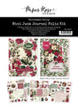 Christmas Holly 8.5" x 11" Mini Junk Journal Folio Kit 35347 - Paper Rose Studio