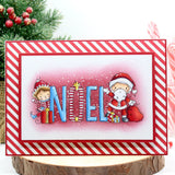 Christmas Noel Word Clear Stamp 31010 - Paper Rose Studio