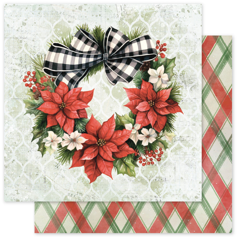 Christmas Wishes Basics A 12x12 Paper (12 pc Bulk Pack) 37120