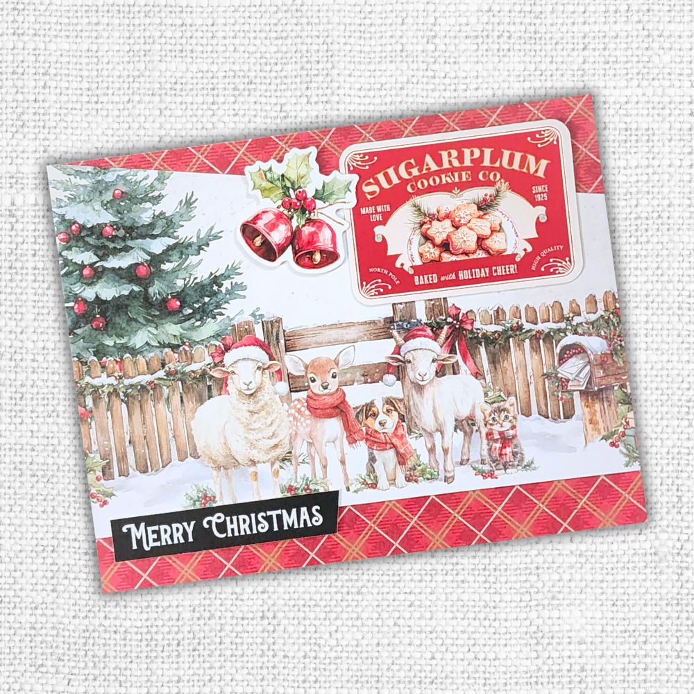 Papercuts Cardmaking Kit - Christmas Tree Farm 35439 - Paper Rose Studio