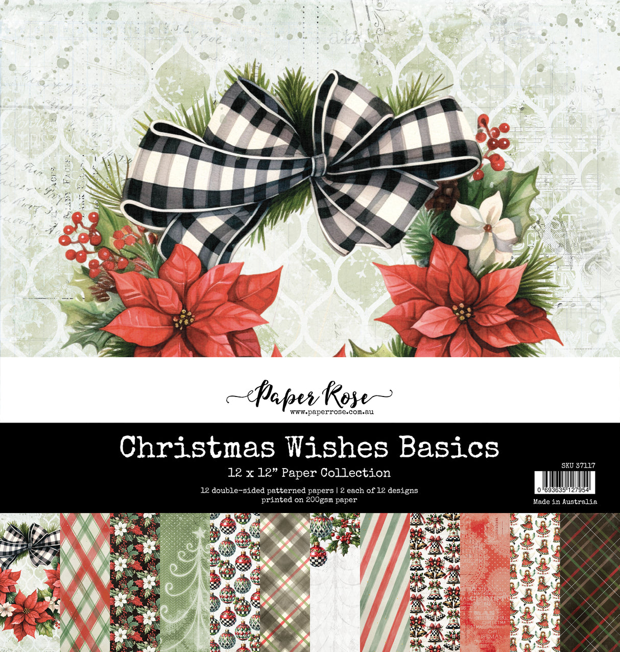 Christmas Wishes Basics 12x12 Paper Collection 37117