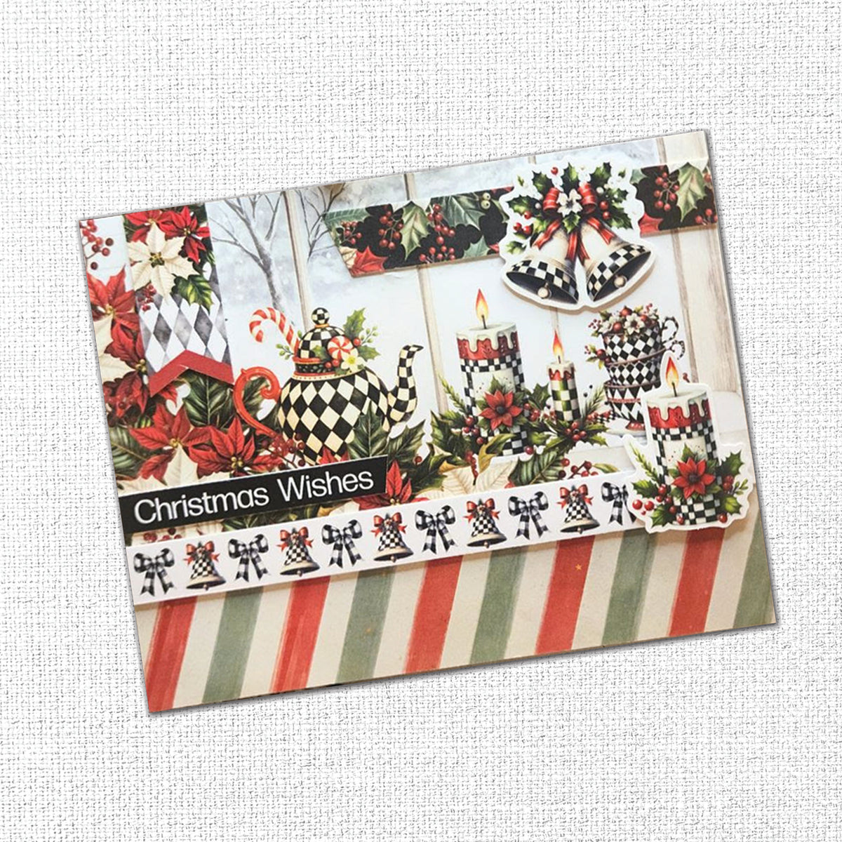 Christmas Wishes Papercuts Cardmaking Kit 37111