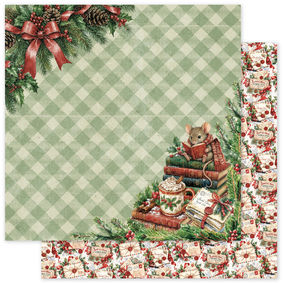 Christmas at Holly House B 12x12 Paper (12 pc Bulk Pack) 37621