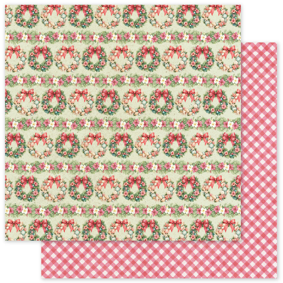 Christmas in Paradise Basics B 12x12 Paper (12 pc Bulk Pack) 36955