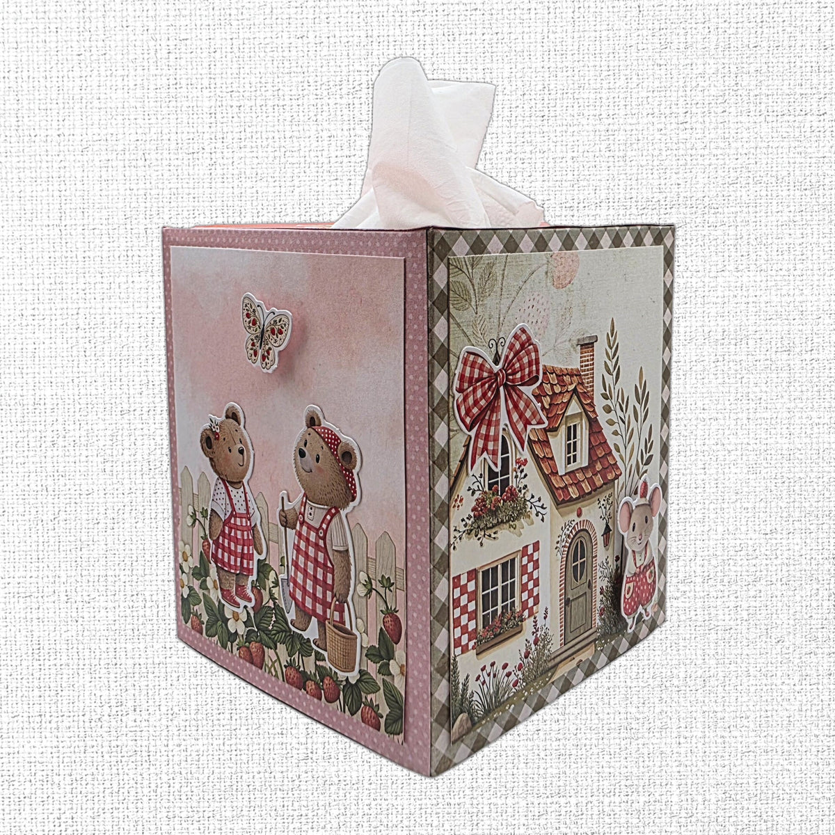 Strawberry Friends Embossed Die Cuts 34905 - Paper Rose Studio