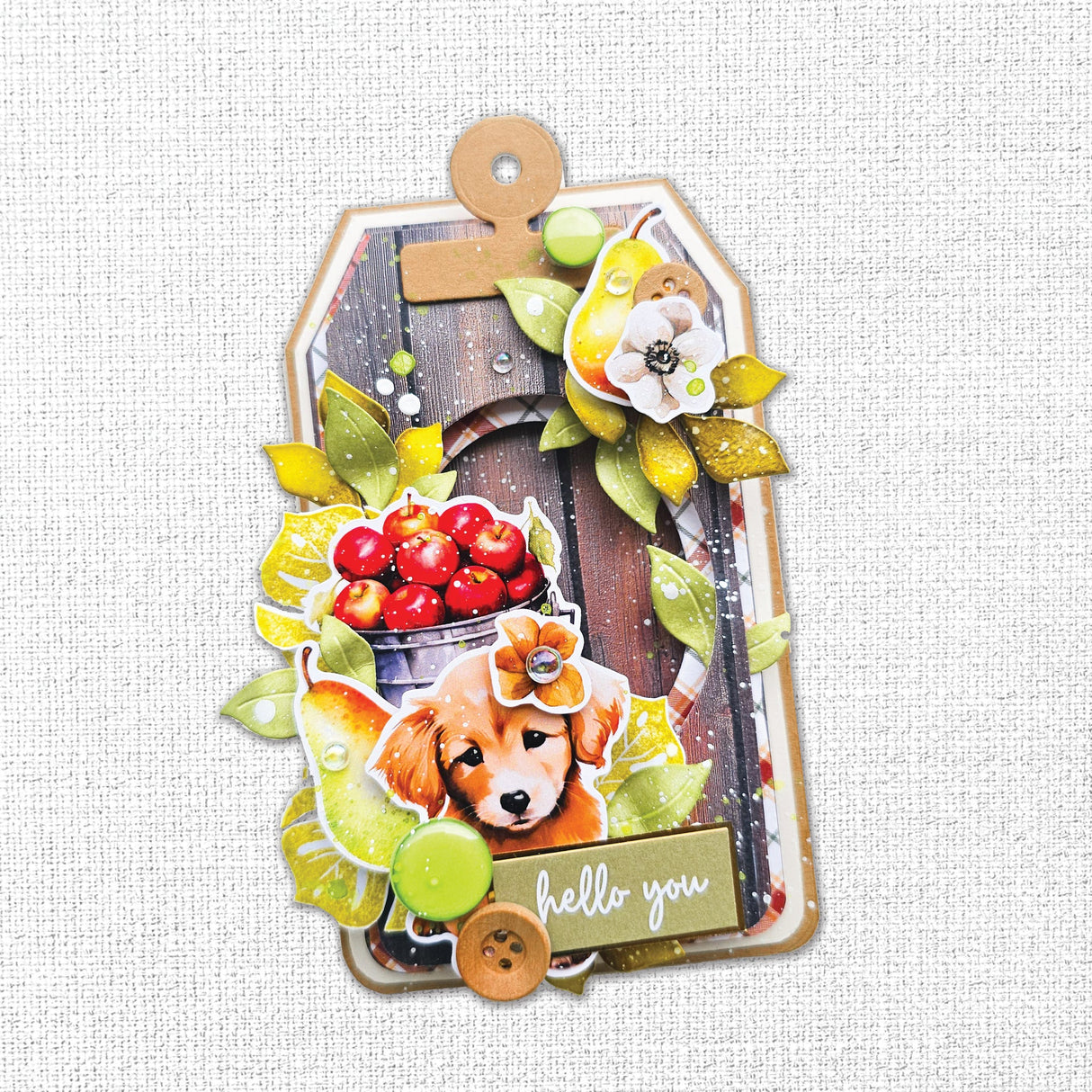 Autumn Florals Embossed Die Cuts 32955 - Paper Rose Studio