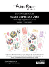 Easter Time Basics 6x8" Quick Cards Die Cuts 34116 - Paper Rose Studio