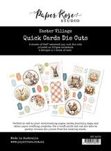 Easter Village 6x8" Quick Cards Die Cuts 34074 - Paper Rose Studio