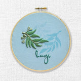 Hugs Fine Script Layered Metal Cutting Die 19703 - Paper Rose Studio