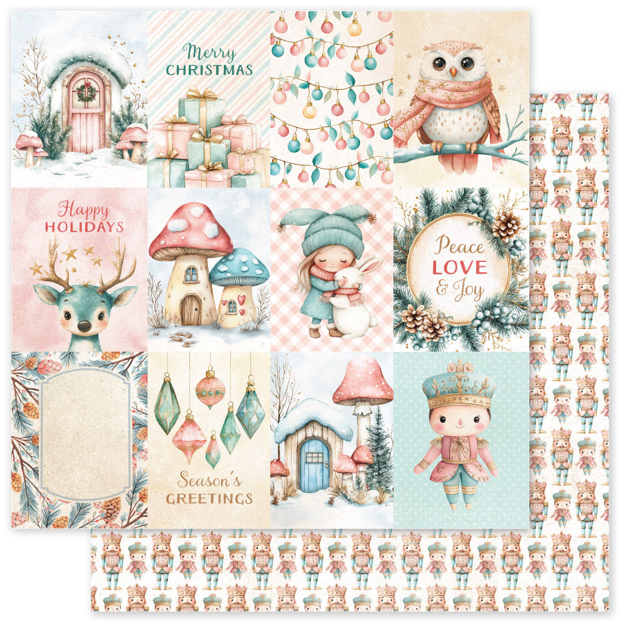 Fairytale Christmas E 12x12 Paper (12pc Bulk Pack) 35199 - Paper Rose Studio
