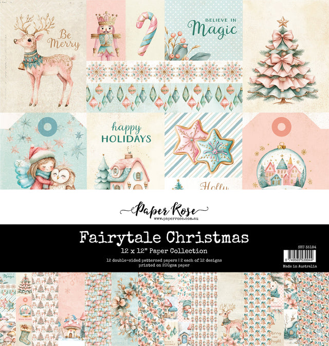 Fairytale Christmas 12x12 Paper Collection 35184 - Paper Rose Studio