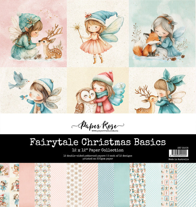 Fairytale Christmas Basics 12x12 Paper Collection 35208 - Paper Rose Studio