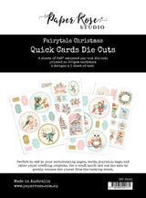 Fairytale Christmas 6x8" Quick Cards Die Cuts 35241 - Paper Rose Studio