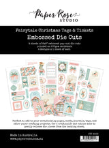 Fairytale Christmas Tags & Tickets Embossed Die Cuts 35235 - Paper Rose Studio