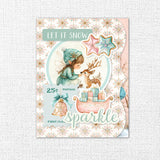 Fairytale Christmas 8.5" x 11" Mini Junk Journal Folio Kit 35499 - Paper Rose Studio