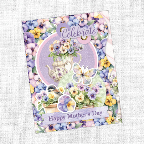Petals & Pansies 8.5x11" Mini Folio Kit 36433