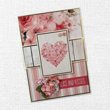 Sweet Valentine 6x8 Chipboard Sticker Pack 33432 DISCONTINUED - Paper Rose Studio