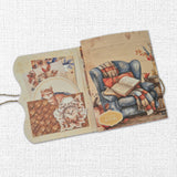 Golden Days 8.5" x 11" Mini Junk Journal Folio Kit 35344 - Paper Rose Studio