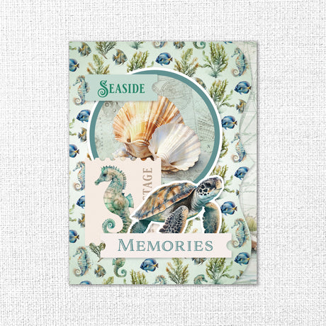 Seaside Memories 8.5x11" Mini Folio Kit 35353 - Paper Rose Studio