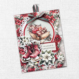 Christmas Tree Farm 8.5" x 11" Mini Junk Journal Folio Kit 35442 - Paper Rose Studio
