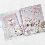 Primrose Garden 8.5x11" Mini Junk Journal Folio Kit 36103 - Paper Rose Studio