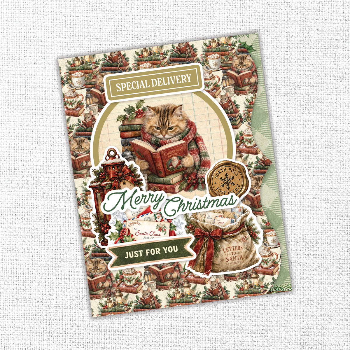Christmas at Holly House 8.5x11" Mini Folio Kit 37672