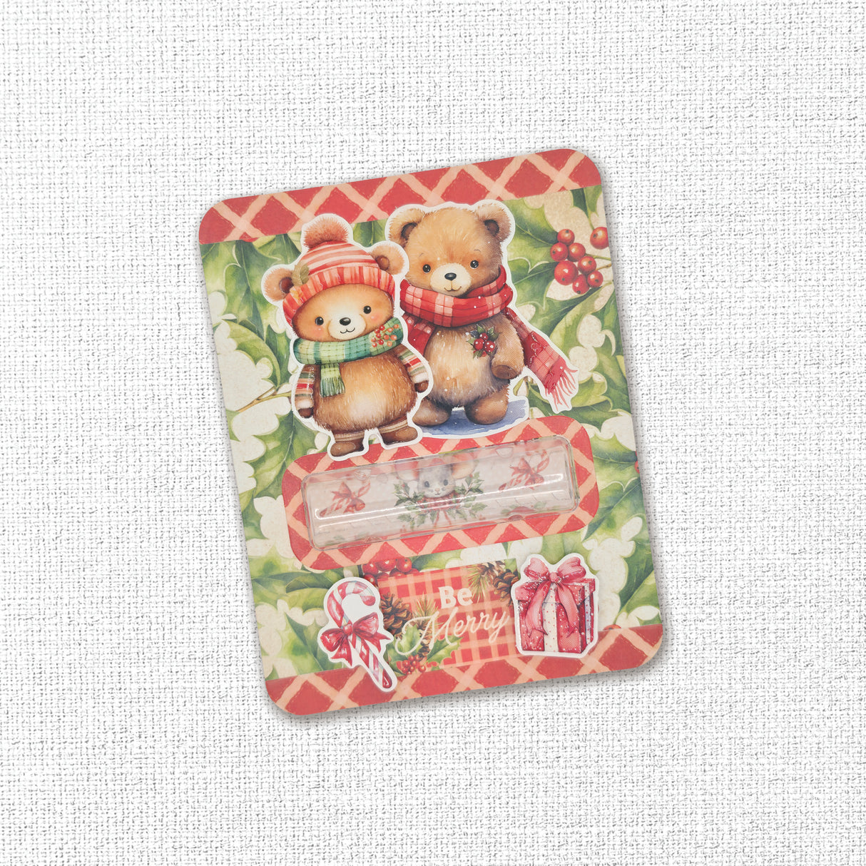Woodland Christmas Embossed Die Cuts 33033
