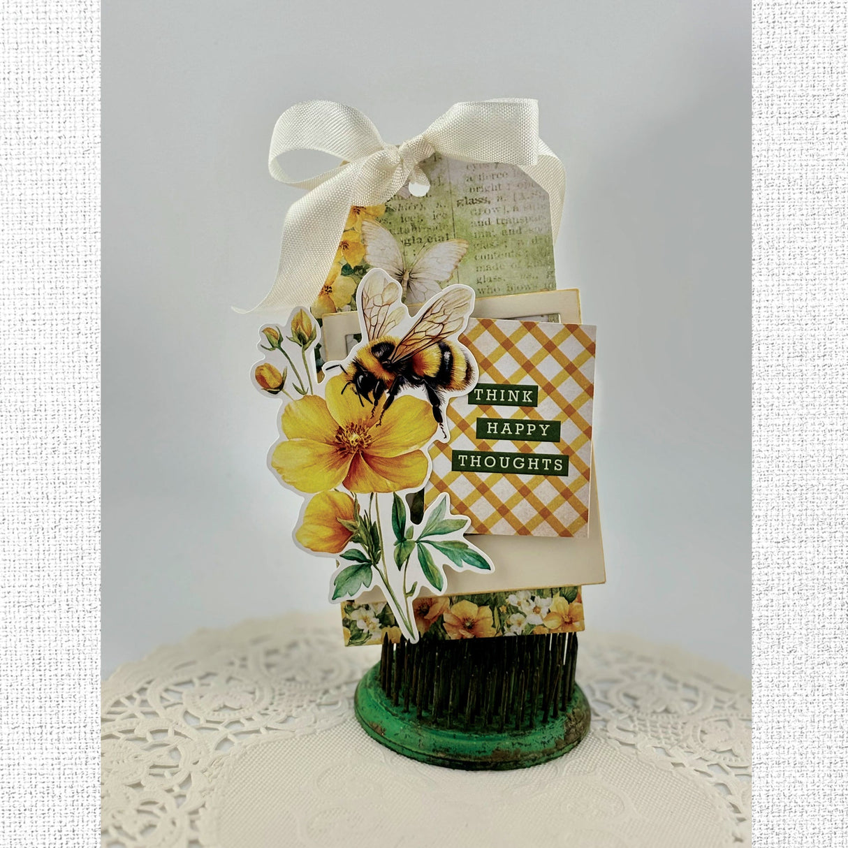 Bees & Butterflies Embossed Die Cuts 33585 - Paper Rose Studio