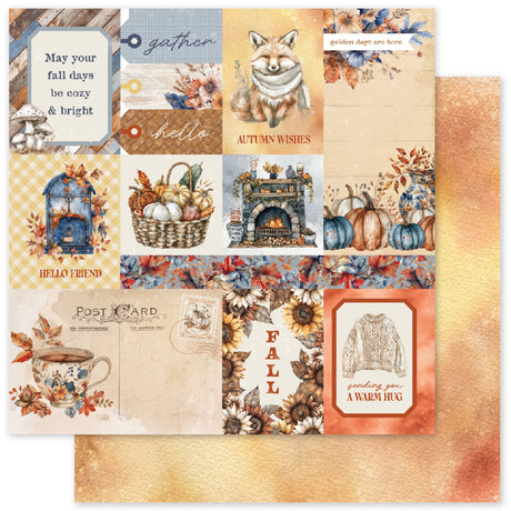 Golden Days A 12x12 Paper (12pc Bulk Pack) 35284 - Paper Rose Studio