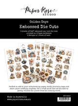 Golden Days Embossed Die Cuts 35302 - Paper Rose Studio