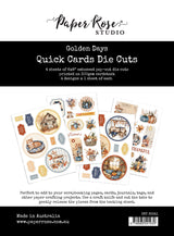 Golden Days Quick Card Die Cuts 35341 - Paper Rose Studio