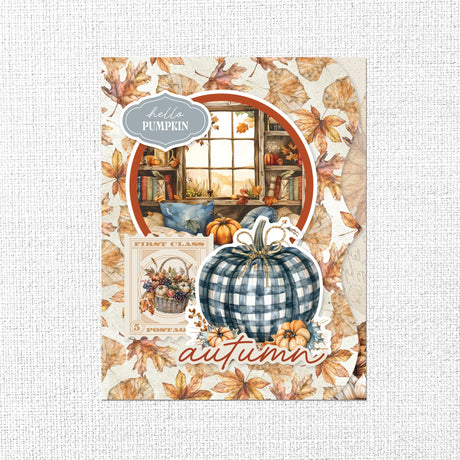 Golden Days 8.5" x 11" Mini Junk Journal Folio Kit 35344 - Paper Rose Studio