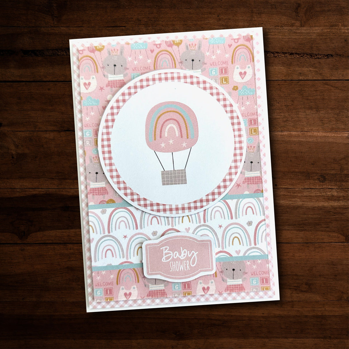 Hello Little Girl 6x8" Die Cuts & Sentiments 30015 - Paper Rose Studio