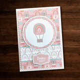 Hello Little Girl 6x8" Die Cuts & Sentiments 30015 - Paper Rose Studio