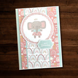 Hello Little Girl 6x8" Die Cuts & Sentiments 30015 - Paper Rose Studio