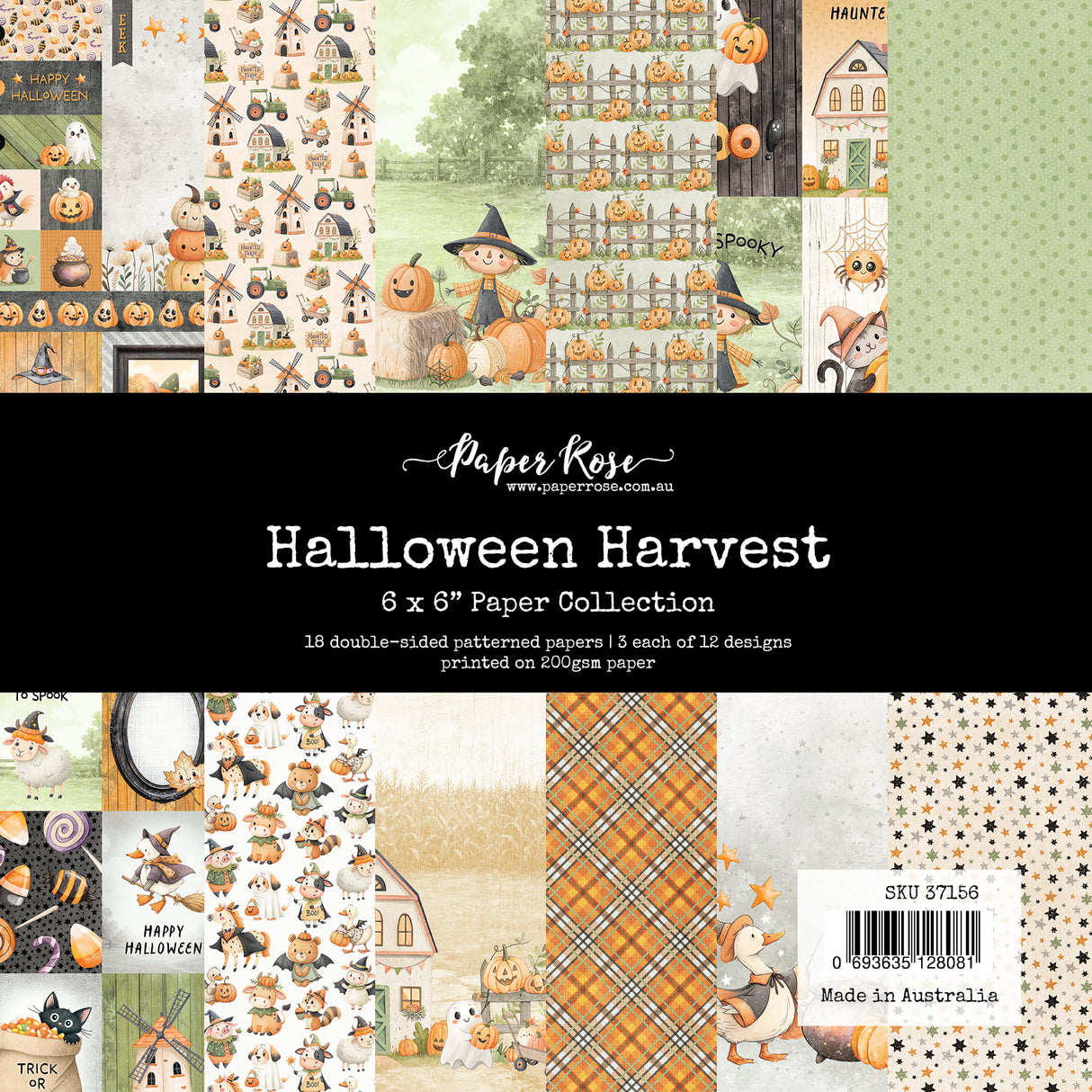 Halloween Harvest 6x6 Paper Collection 37156