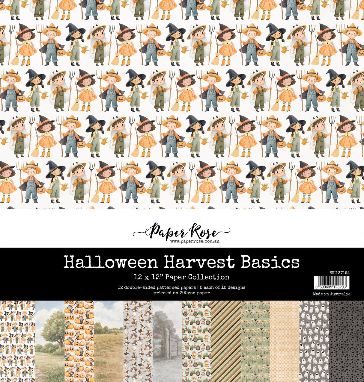 Halloween Harvest Basics 12x12 Paper Collection 37192