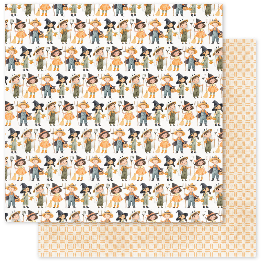 Halloween Harvest Basics A 12x12 Paper (12 pc Bulk Pack) 37195