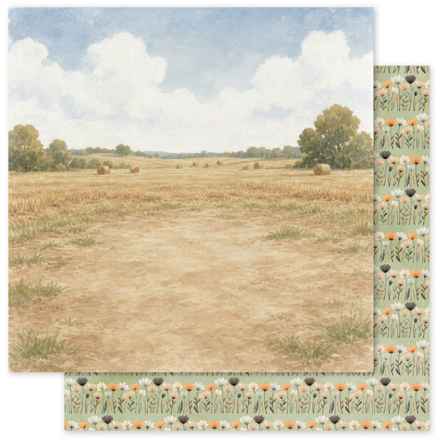 Halloween Harvest Basics B 12x12 Paper (12 pc Bulk Pack) 37198