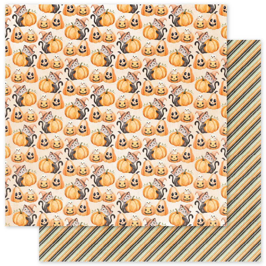 Halloween Harvest Basics F 12x12 Paper (12 pc Bulk Pack) 37210