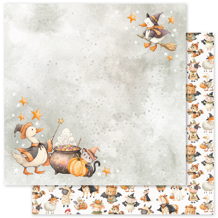 Halloween Harvest D 12x12 Paper (12 pc Bulk Pack) 37171