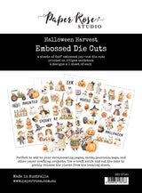 Halloween Harvest 6 x 8" Embossed Die Cuts 37180